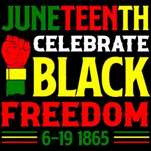 Juneteenth Celebrate Black Freedom 1865 T-Shirt