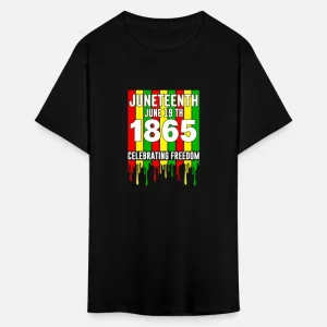 Juneteenth Celebrate Freedom 1865 T-Shirt