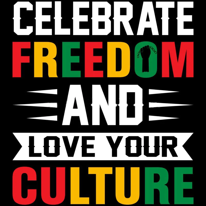 Juneteenth Celebrate Freedom And Love Your Culture T-Shirt
