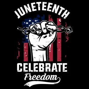 Juneteenth Celebrate Freedom Usa Flag T-Shirt