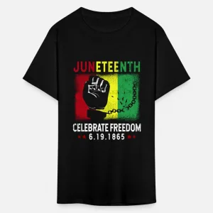 Juneteenth Celebrate Freedom We Rising T-Shirt